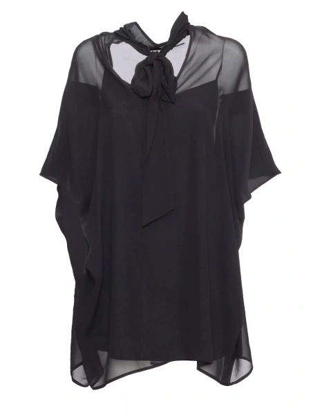 Bluza P.A.R.O.S.H. TIe neck blouse