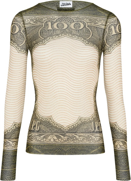 Bluza Top With "Cartouche" Print