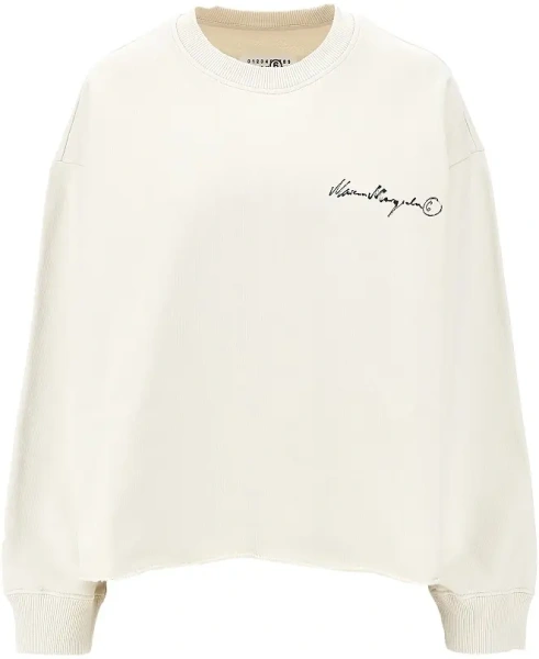 Bluza trening Calligraphic logo print sweatshirt