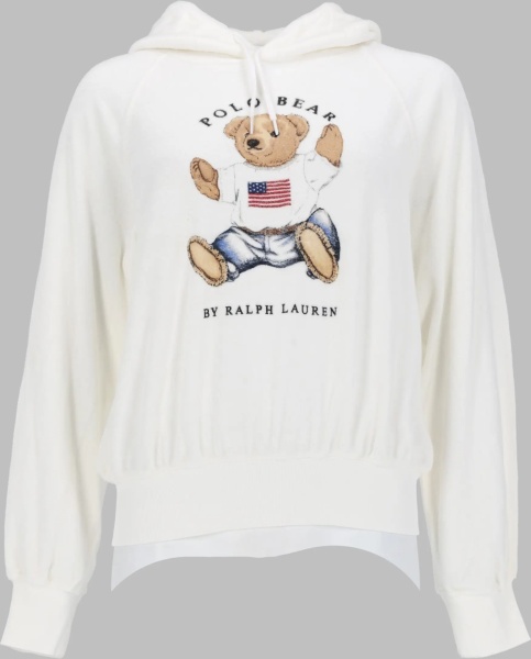 Bluza trening Felpa "Polo Bear" Con Logo