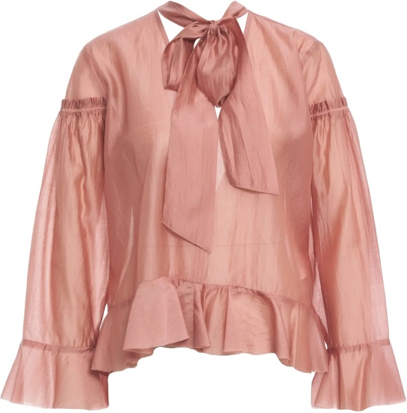 Bluze Blouse with bow collar 'Firenze'