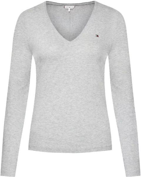 Bluze V-NECK LONG SLEEVE T-SHIRT