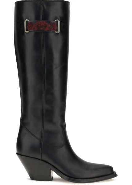 Bocanci Azelan over-the-knee leather Boots