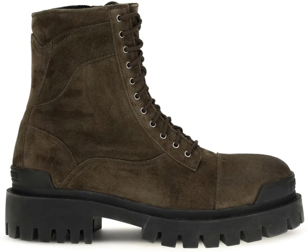 Bocanci Combat Strike waxed suede calf leather Boots