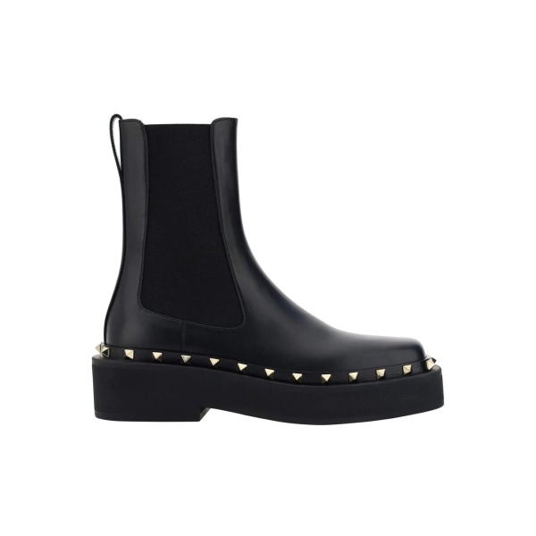 Bocanci Valentino Garavani Rockstud M-Way Ankle Boots