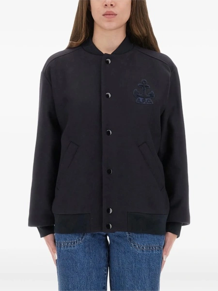 Bomber jacket A.P.C. albastra