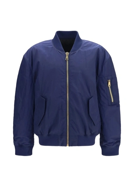 Bomber jacket Balmain albastra