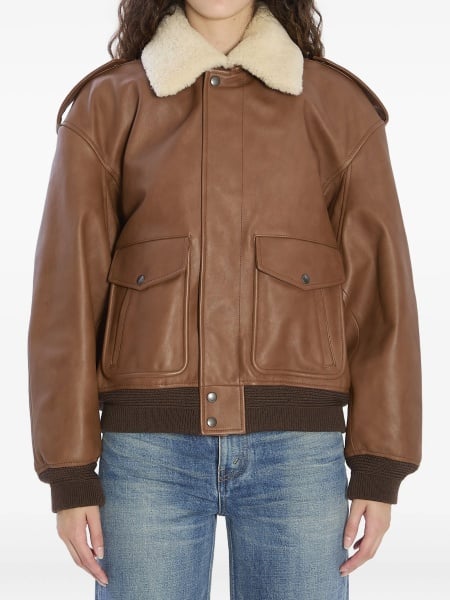 Bomber jacket Saint Laurent maro