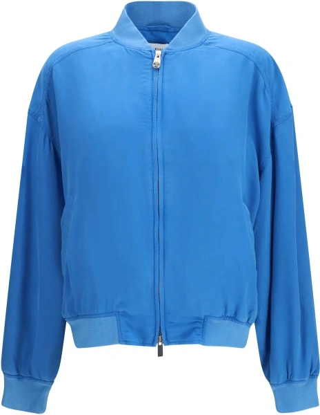 Bomber Silk zipper Jacket