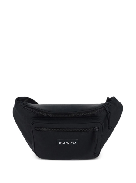 Borseta Balenciaga neagra din poliamida si polyester