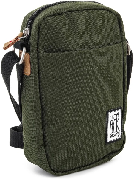 Borseta TORBA THE SOCIETY PACK XSMALL SHOULDER BAG - SOLID FOREST 999CLA751-20