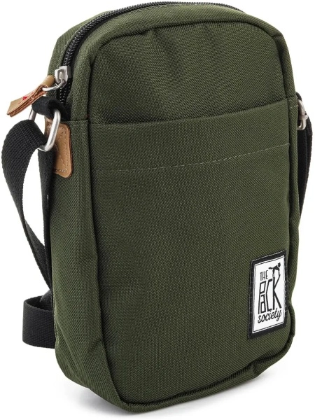 Borseta TORBA THE SOCIETY PACK XSMALL SHOULDER BAG - SOLID FOREST 999CLA751-20