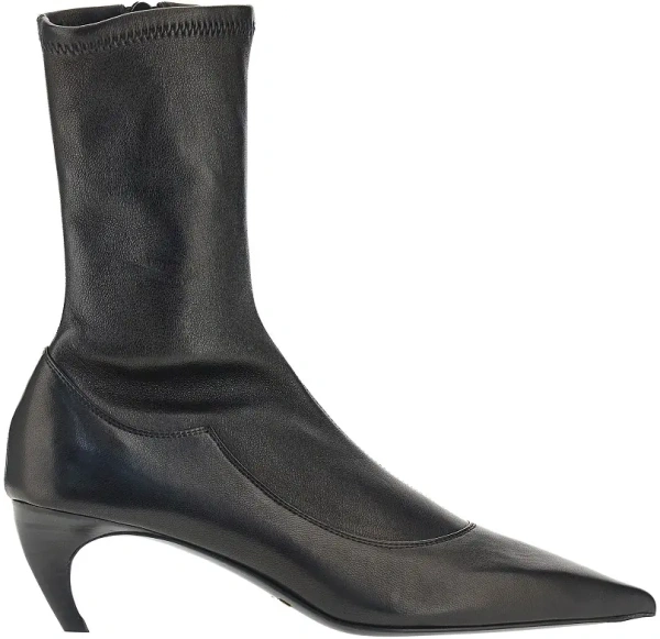 Botine Stretch nappa leather ankle-boots