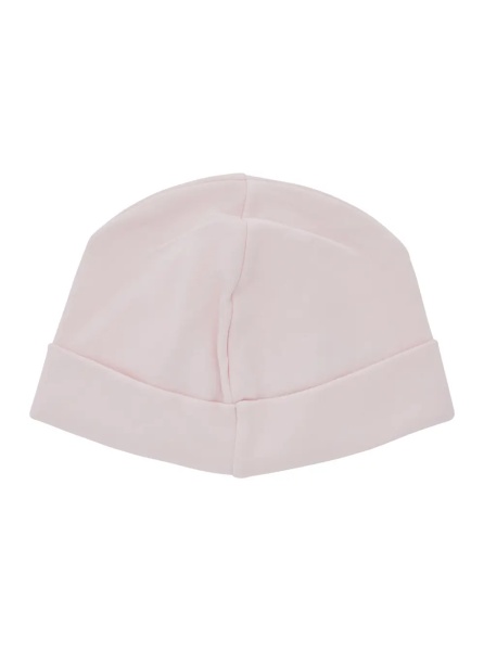 Caciula Cotton hat with embroidered logo and white visor for boy