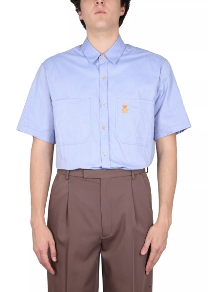 Camasa casual Shirt With Bear On Pocket