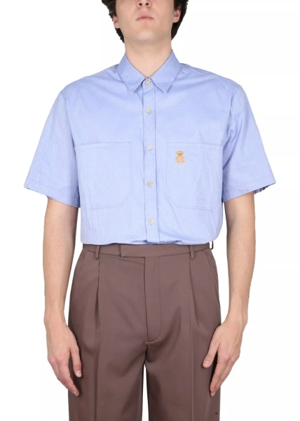 Camasa casual Shirt With Bear On Pocket