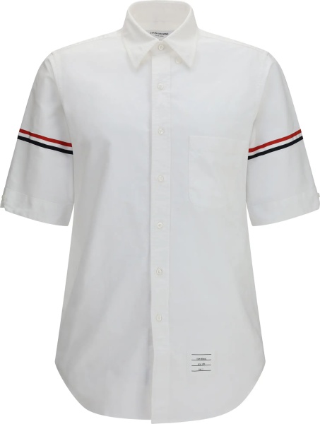 Camasa casual Short-sleeve Shirt with contrast stripes