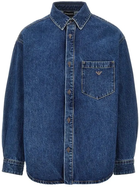 Camasa Chest pocket denim shirt