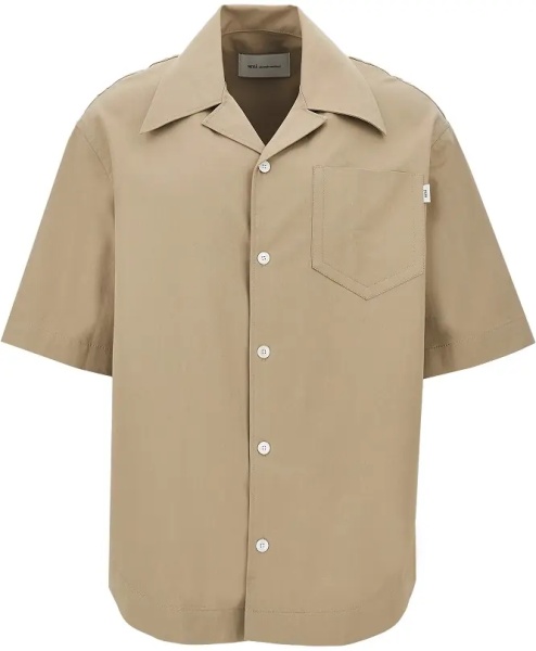 Camasa Cotton gabardine bowling shirt
