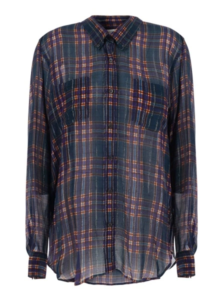 Camasa Dries Van Noten multicolora din vascoza