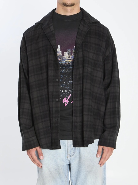 Camasa Layered-Effect Shirt*