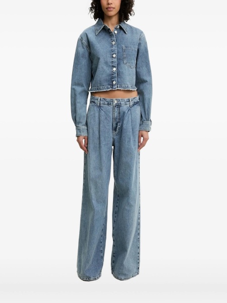 Camasa MOSCHINO JEANS albastra