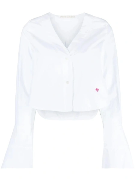 Camasa Palm Angels alba