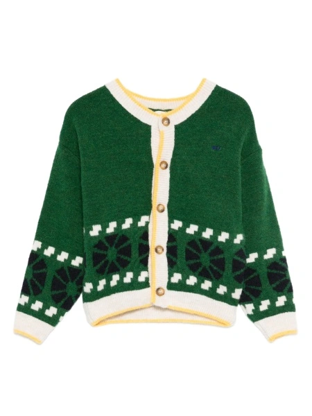 Cardigan Bobo Choses verde