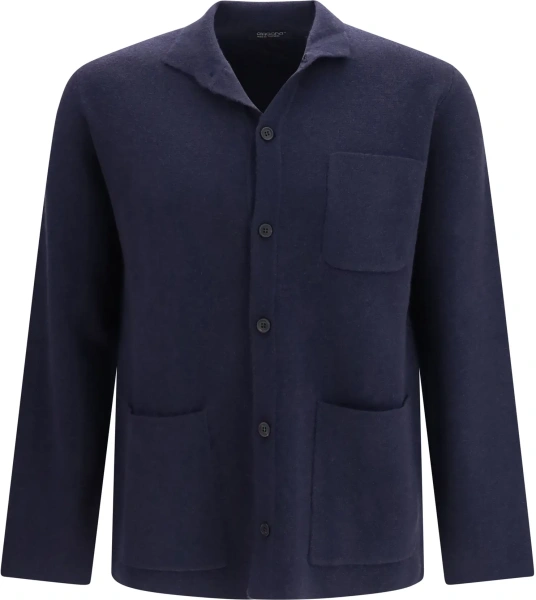 Cardigan Cashmere Polo Collar Cardigan