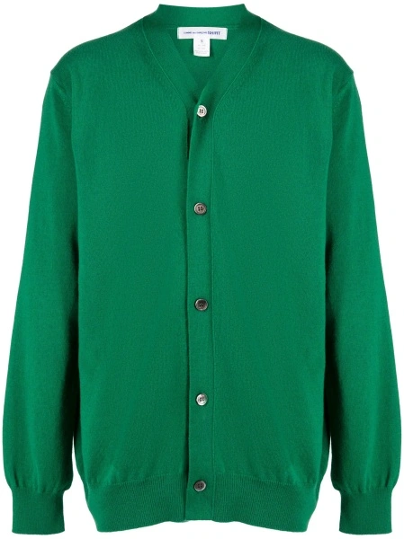 Cardigan Comme des Garçons verde