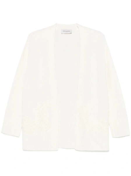 Cardigan ERMANNO FIRENZE alb