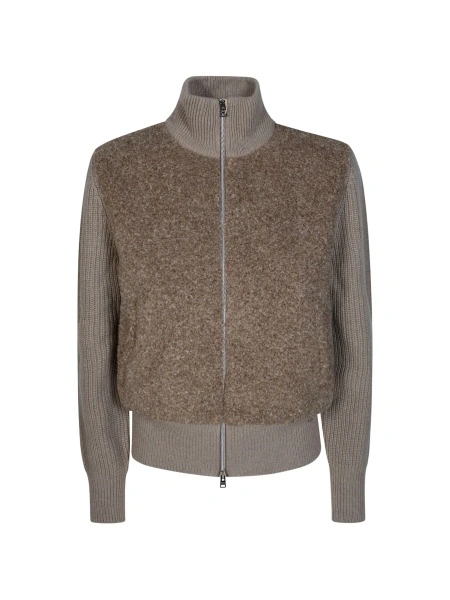 Cardigan Herno maro din lana