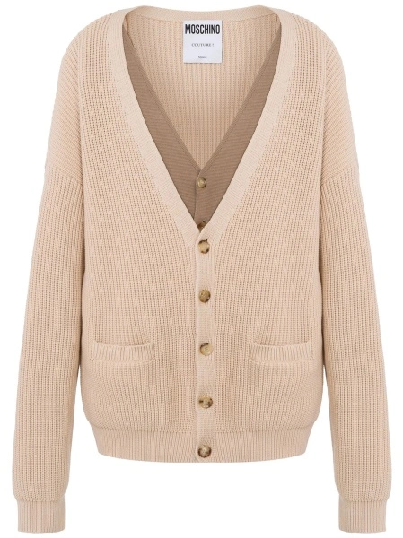 Cardigan Moschino neutru