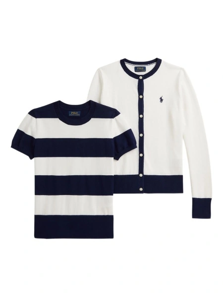 Cardigan Ralph Lauren alb