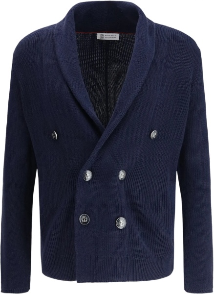 Cardigan with a shawl collar
