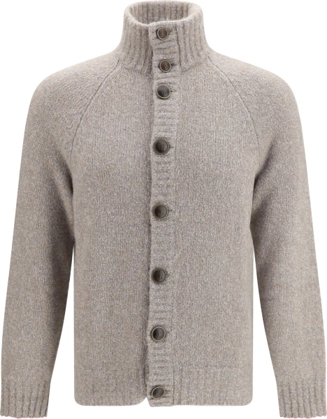 Cardigan Wool, silk and cashmere Cardigan