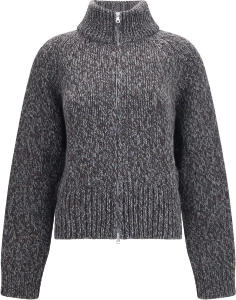 Cardigane Merino wool zip Cardigan