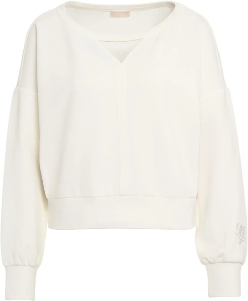Cardigane Sweatshirt with cut-out detail
