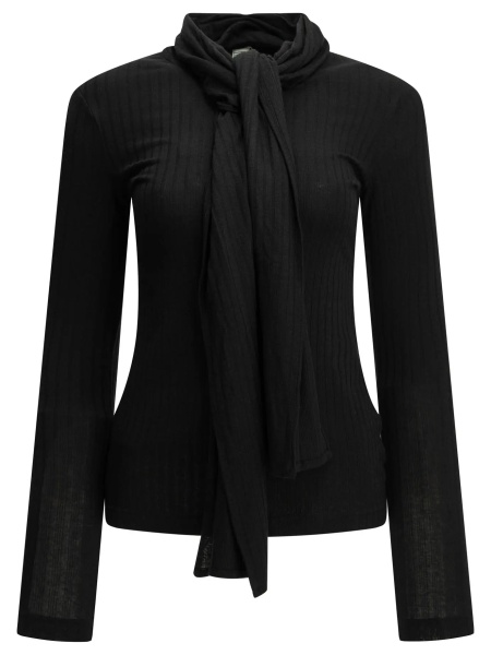 Cardigane TOTÊME Cardigan with a bow