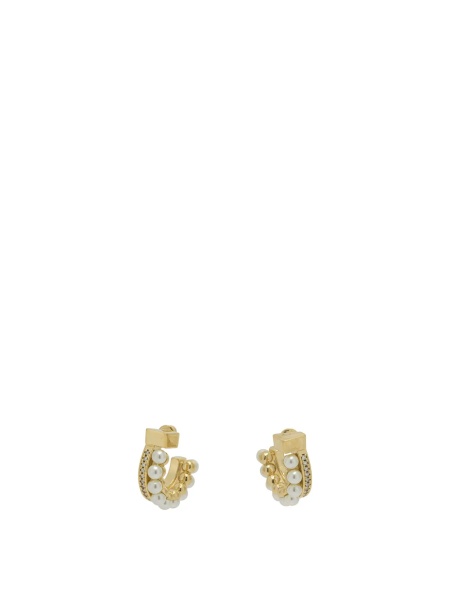 Cercei "Gancini" earrings with pearls
