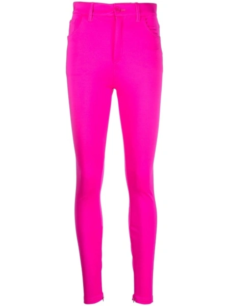 Colanti Balenciaga roz din spandex/elastan si poliamida