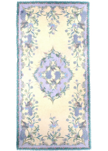 Costume Pareo In Cotone Con Stampa