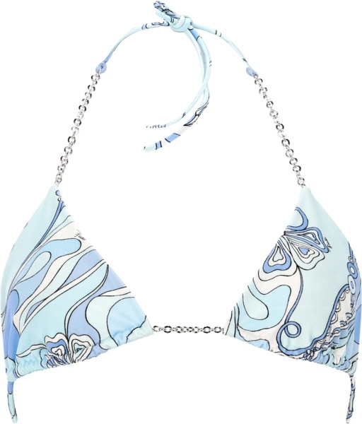 Costume Top Bikini Con Stampa
