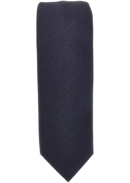 Cravate Silk necktie with jacquard motif