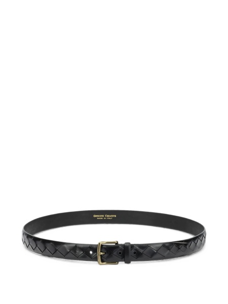 Curea OFFICINE CREATIVE neagra din piele