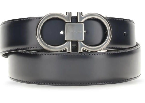 Curea Reversible and adjustable Gancini Belt