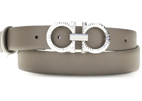 Curea Reversible and adjustable Gancini Belt
