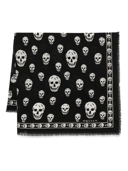 Esarfa Alexander McQueen neagra