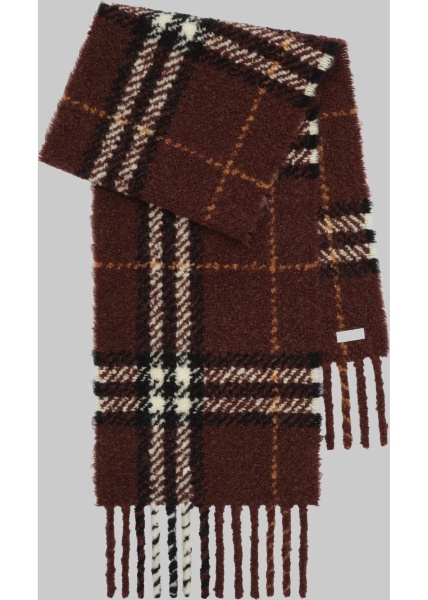 Esarfa Check Bouclé Scarf