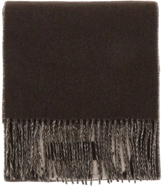 Esarfa Jacquard logo wool scarf